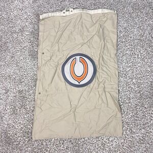 Chicago Bears Laundry Bag One Size Beige NFL Football Canvas Cotton Logo Sport